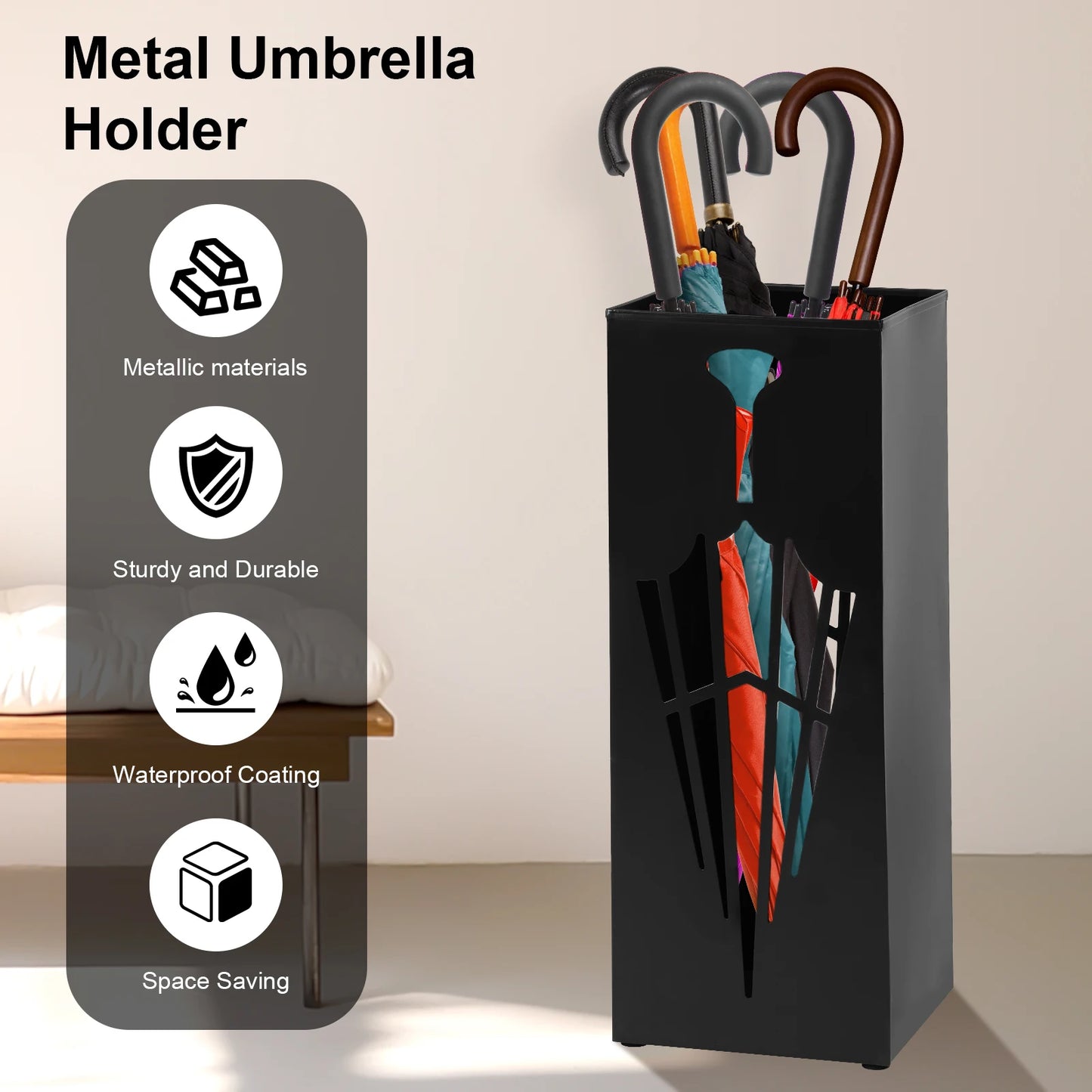 Umbrella Holder Metal Free Standing