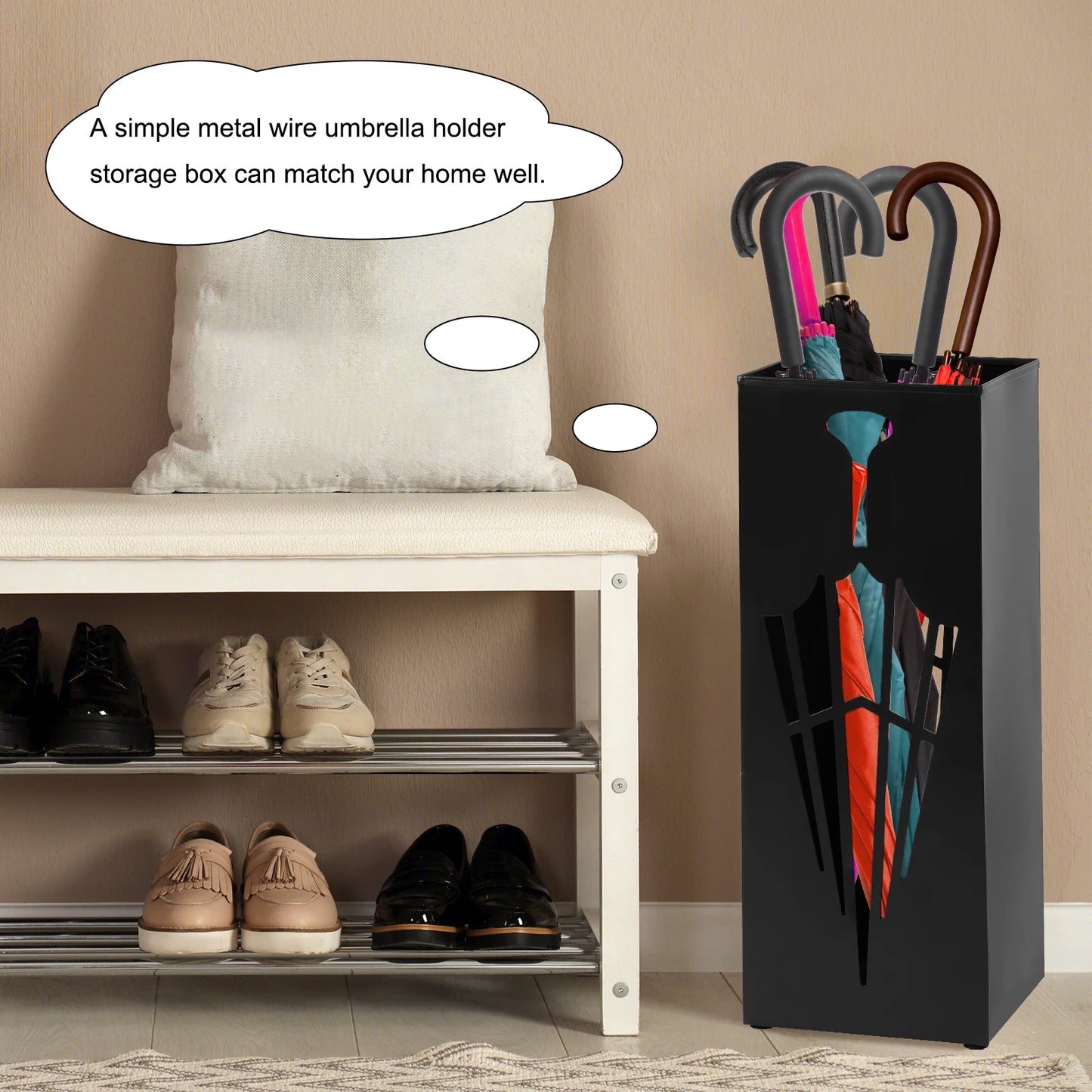 Umbrella Holder Metal Free Standing