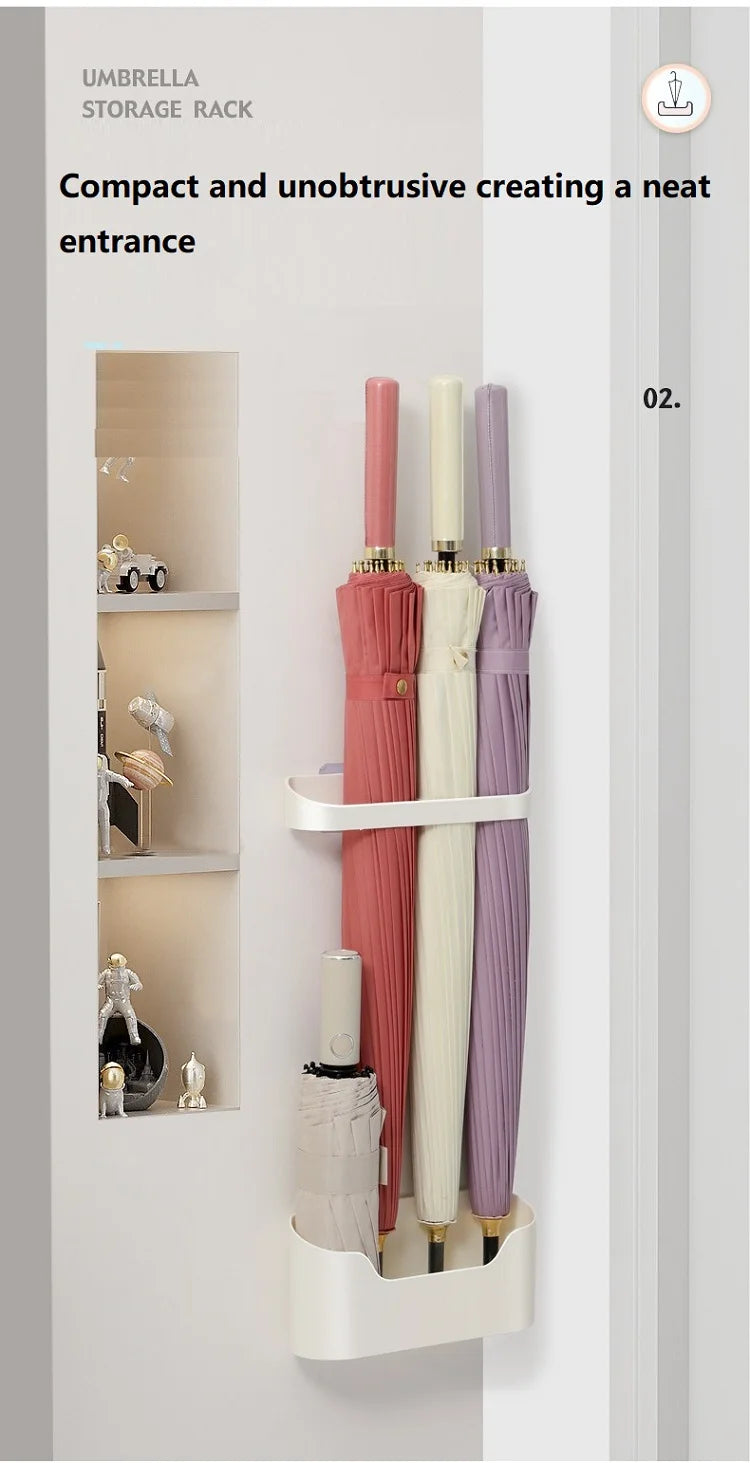Umbrella Mount Plastic Umbrella Stand for Home Wall
