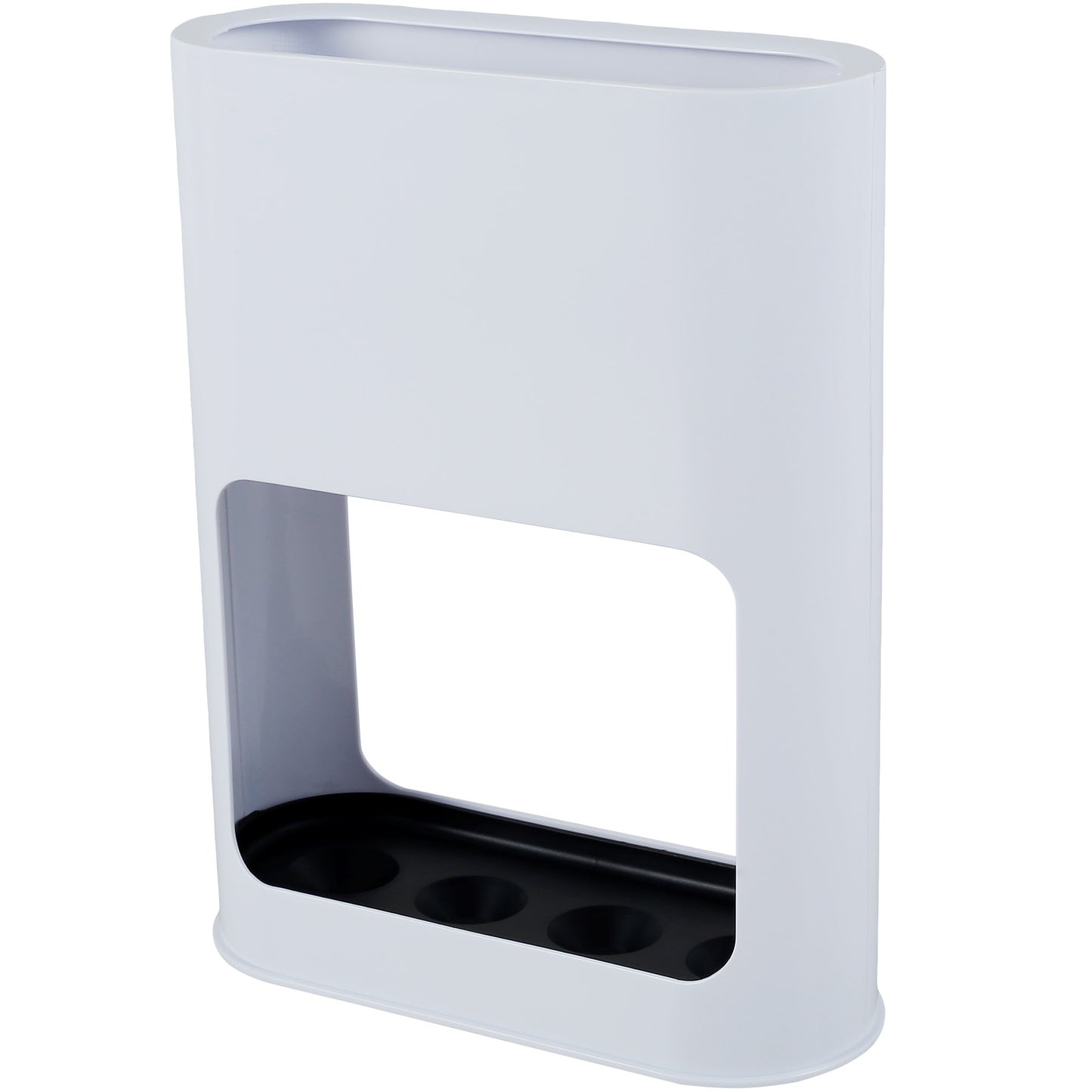 Plastic Umbrella Rack with Removable Tray – Home & Office