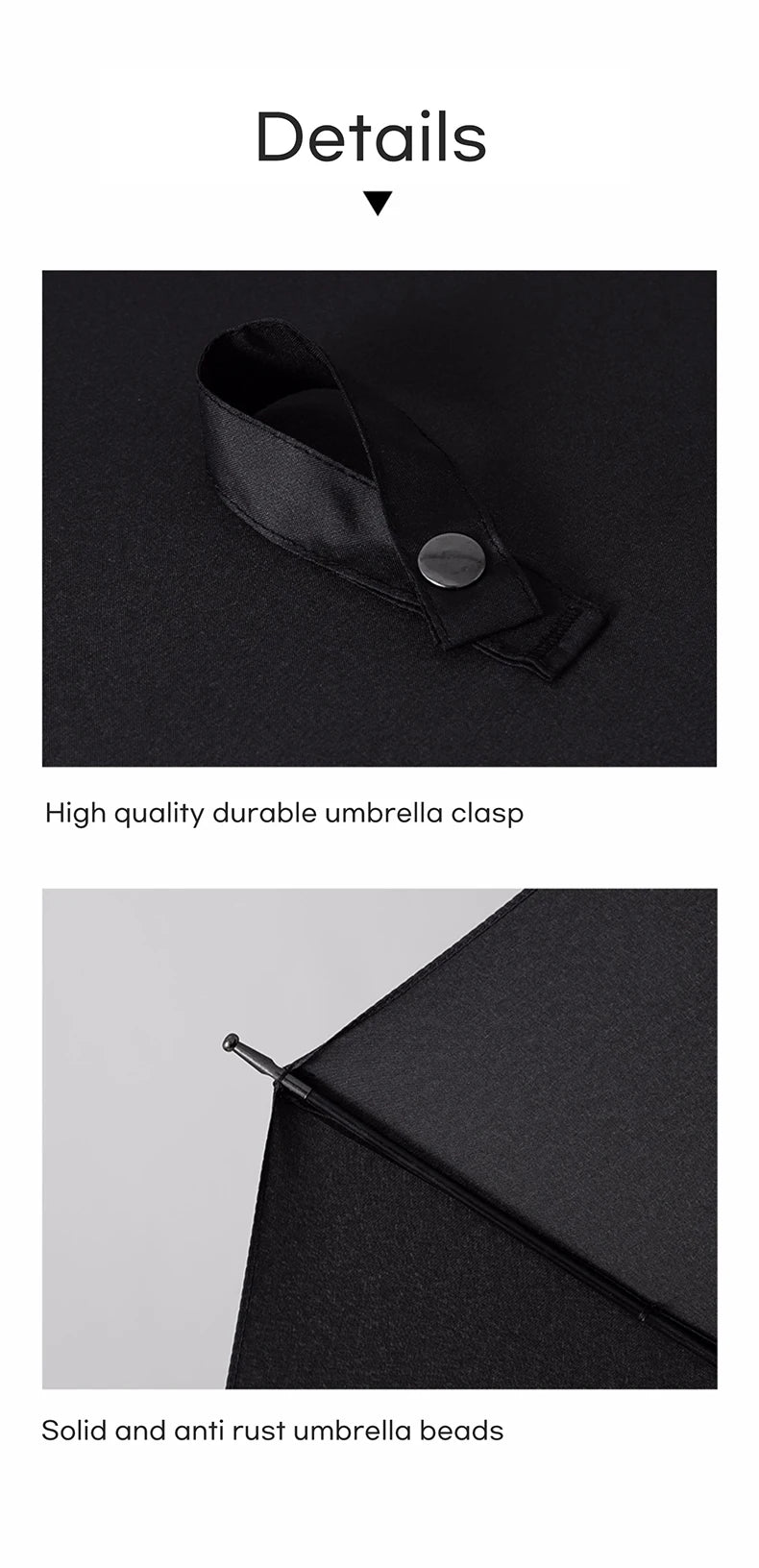 Parachase Windproof Big Umbrella Men Wooden