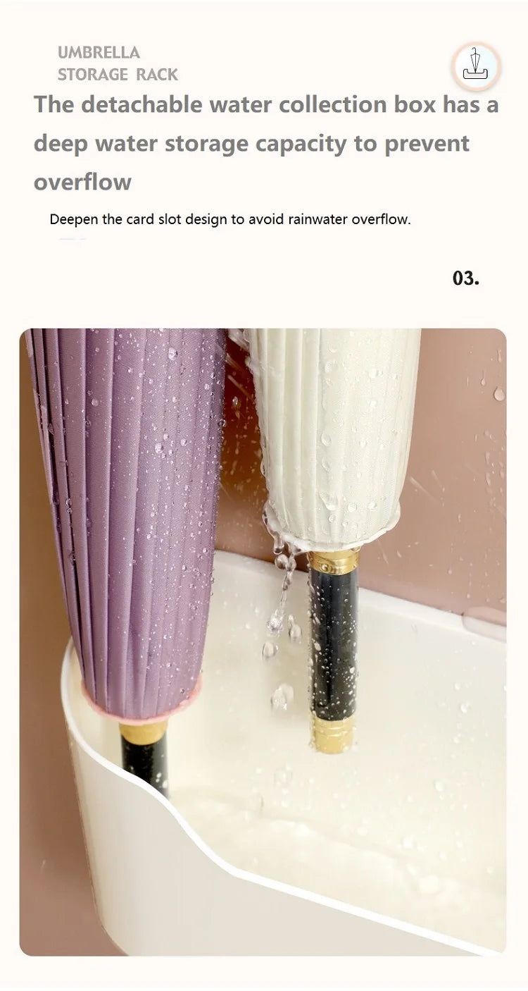Umbrella Mount Plastic Umbrella Stand for Home Wall