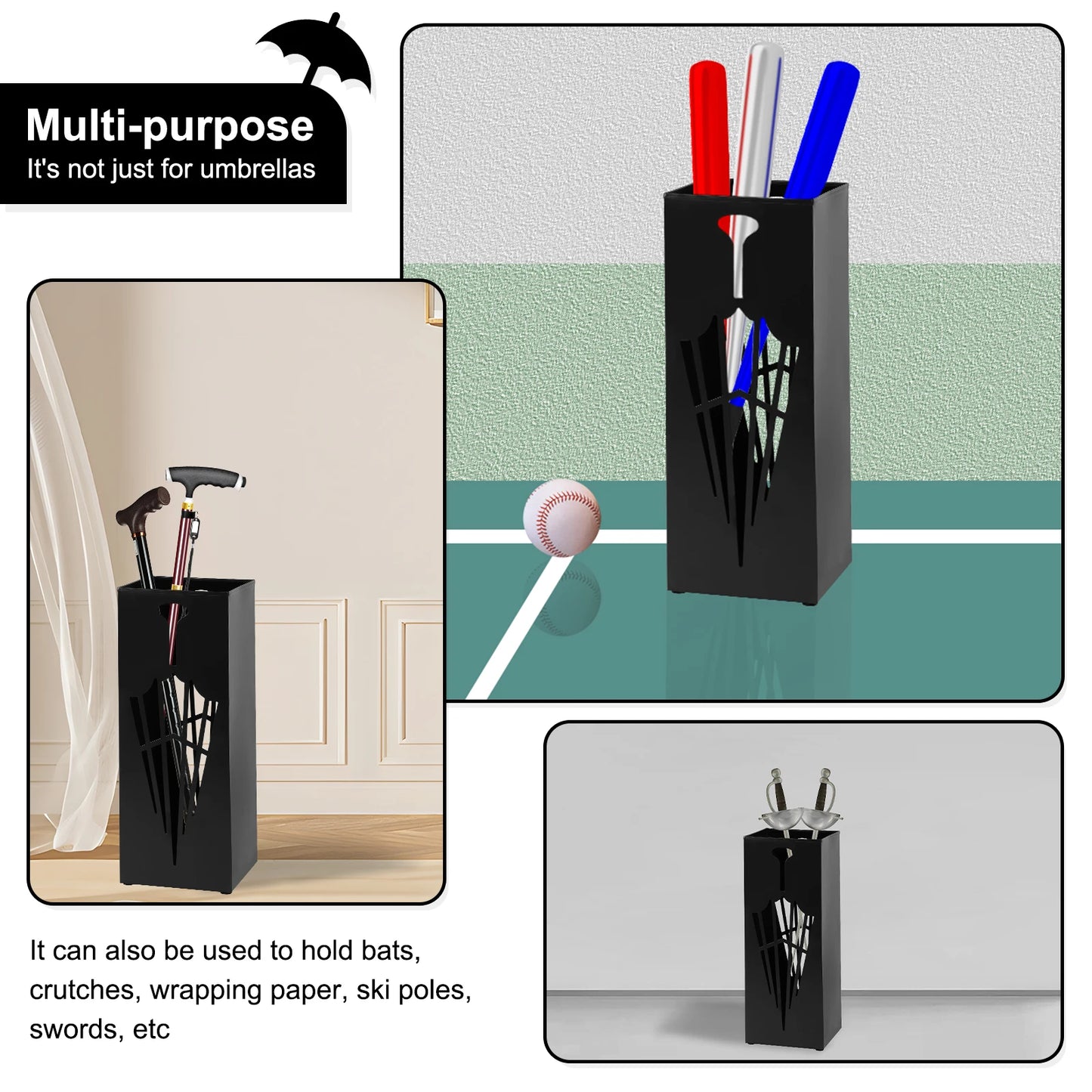 Umbrella Holder Metal Free Standing