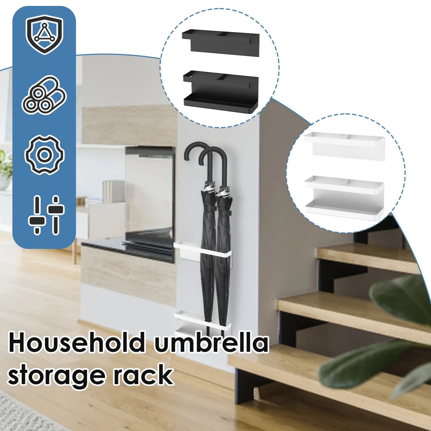 Wall Mounted Umbrella Carbon Steel Stand