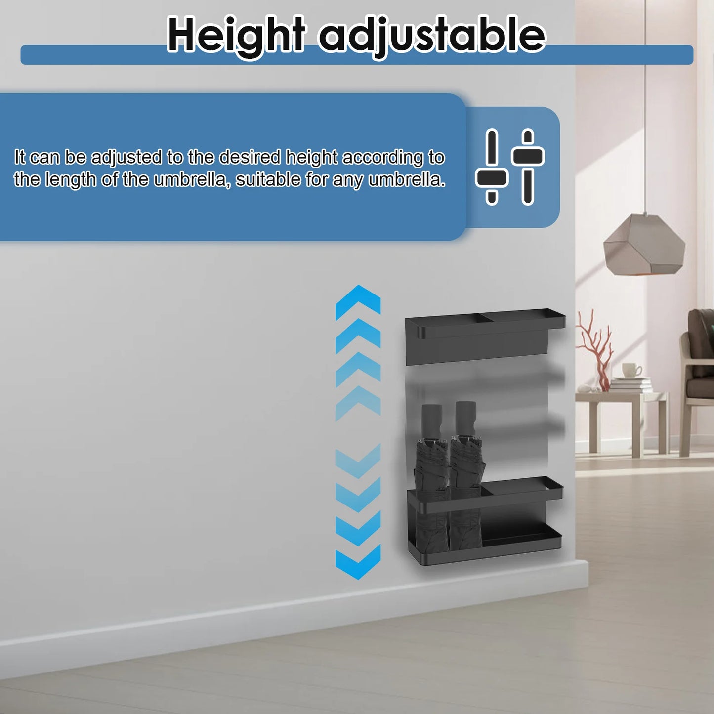 Wall Mounted Umbrella Carbon Steel Stand