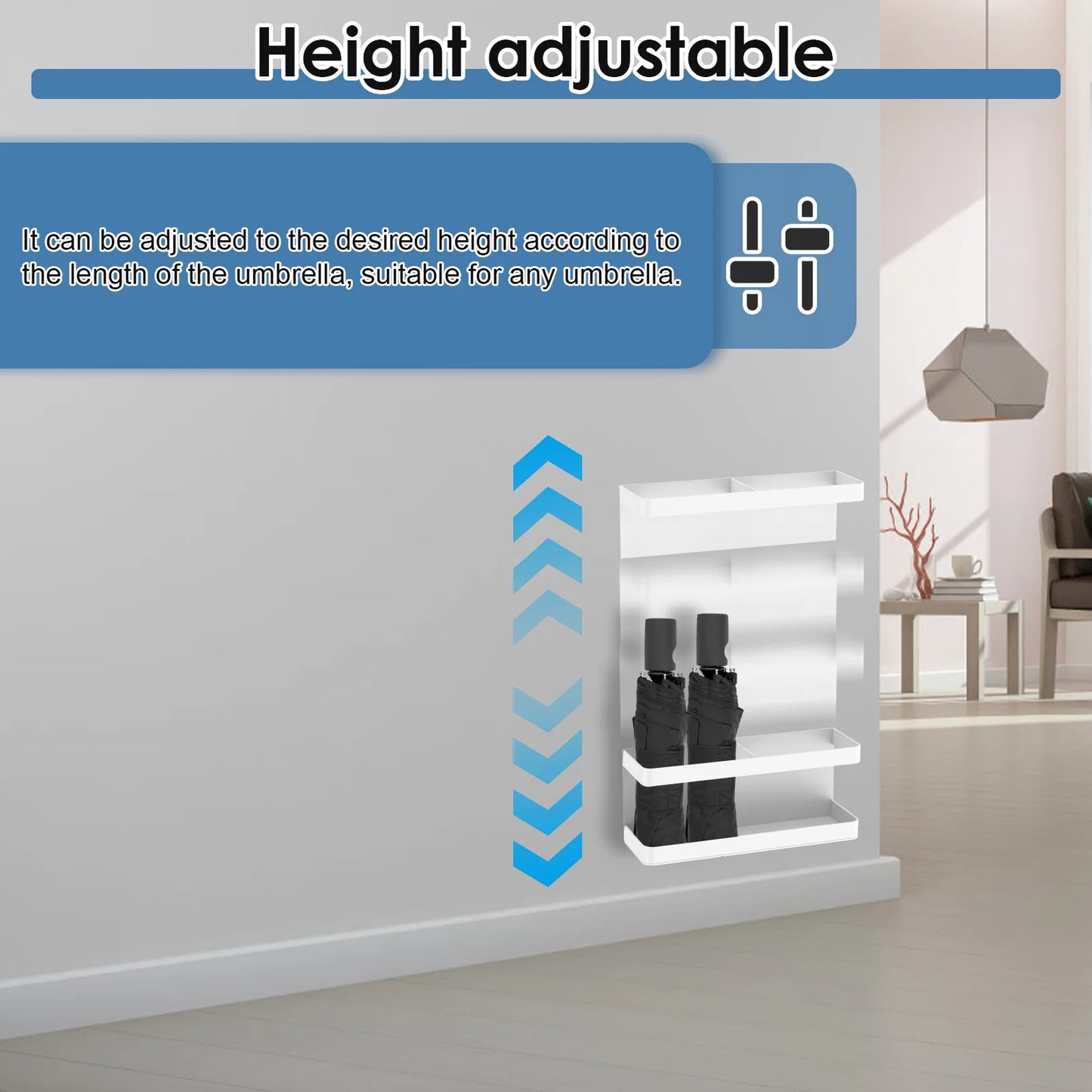 Wall Mounted Umbrella Carbon Steel Stand