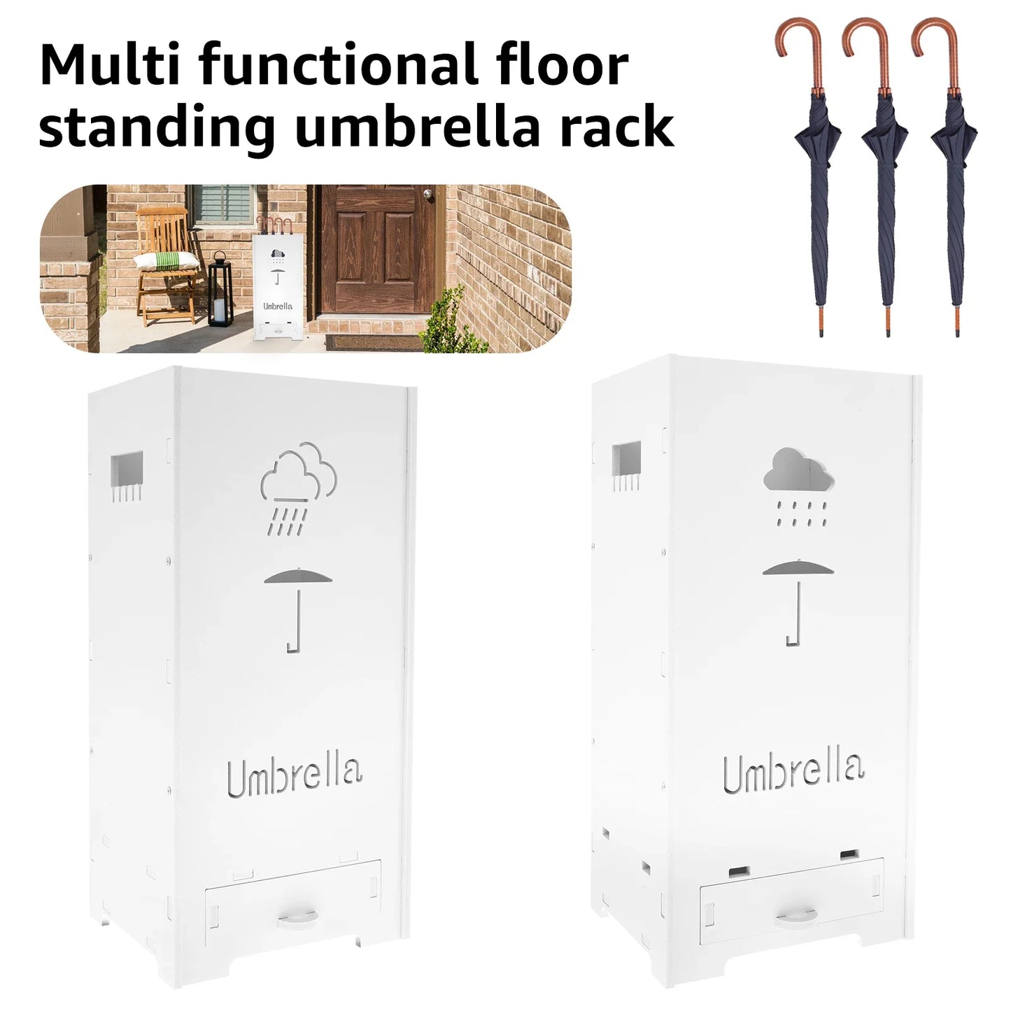 Large Capacity Umbrella Stand PVC