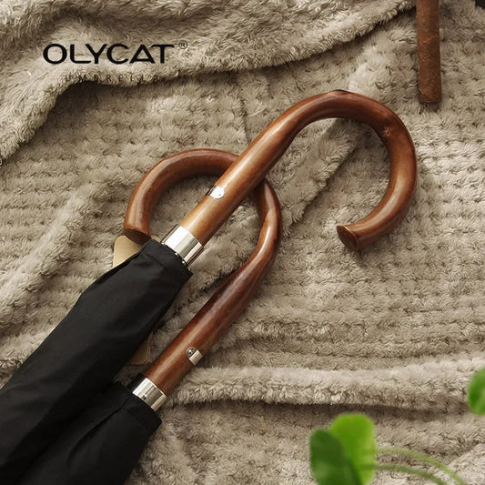 OLYCAT Big Long Umbrella Men Business