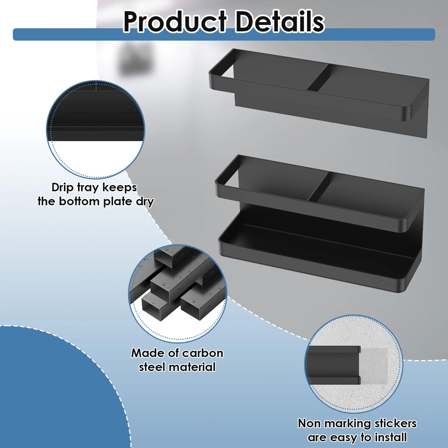 Wall Mounted Umbrella Carbon Steel Stand
