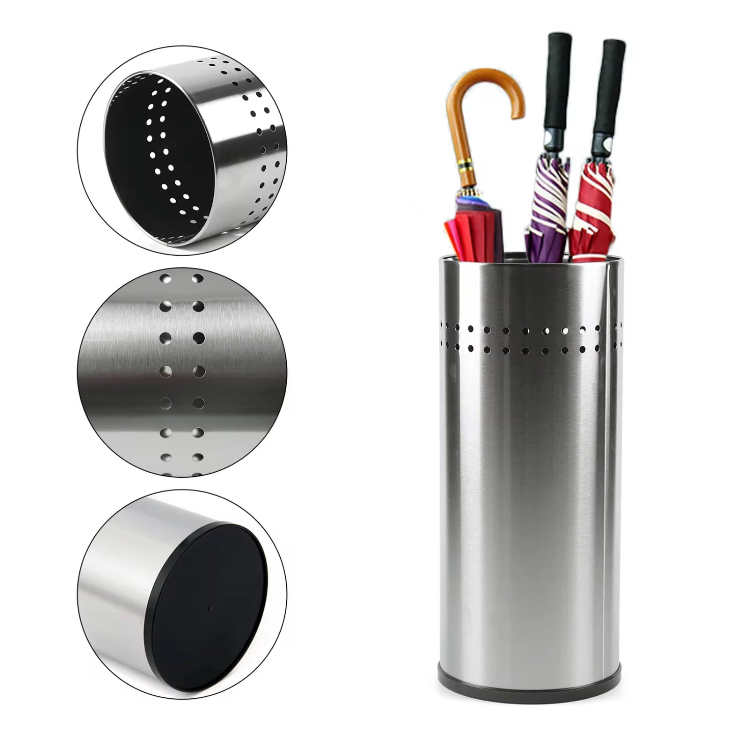 Stainless Steel Umbrella Holder for Walking Canes